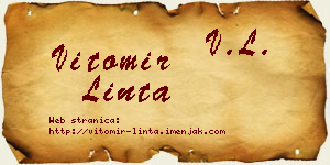 Vitomir Linta vizit kartica